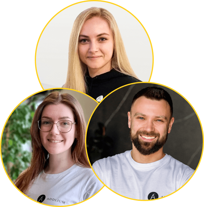 Dmytro, Anastasiia & Dariia Dmytro, Anastasiia & Dariia